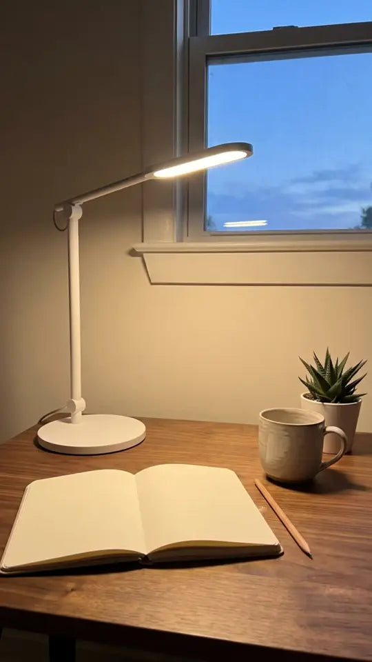 Sample video, AI-generated: Desk lamp